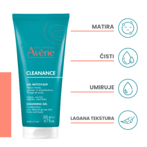 Avene Cleanance gel za ÄiÅ”Äenje ,200ml