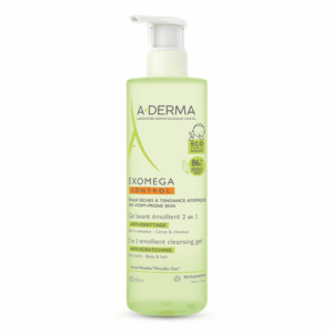 A-Derma Exomega CONTROL Emolijent gel za čišćenje 2u1