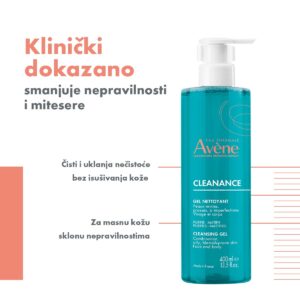 Avene Cleanance gel za ÄiÅ”Äenje 400 ml
