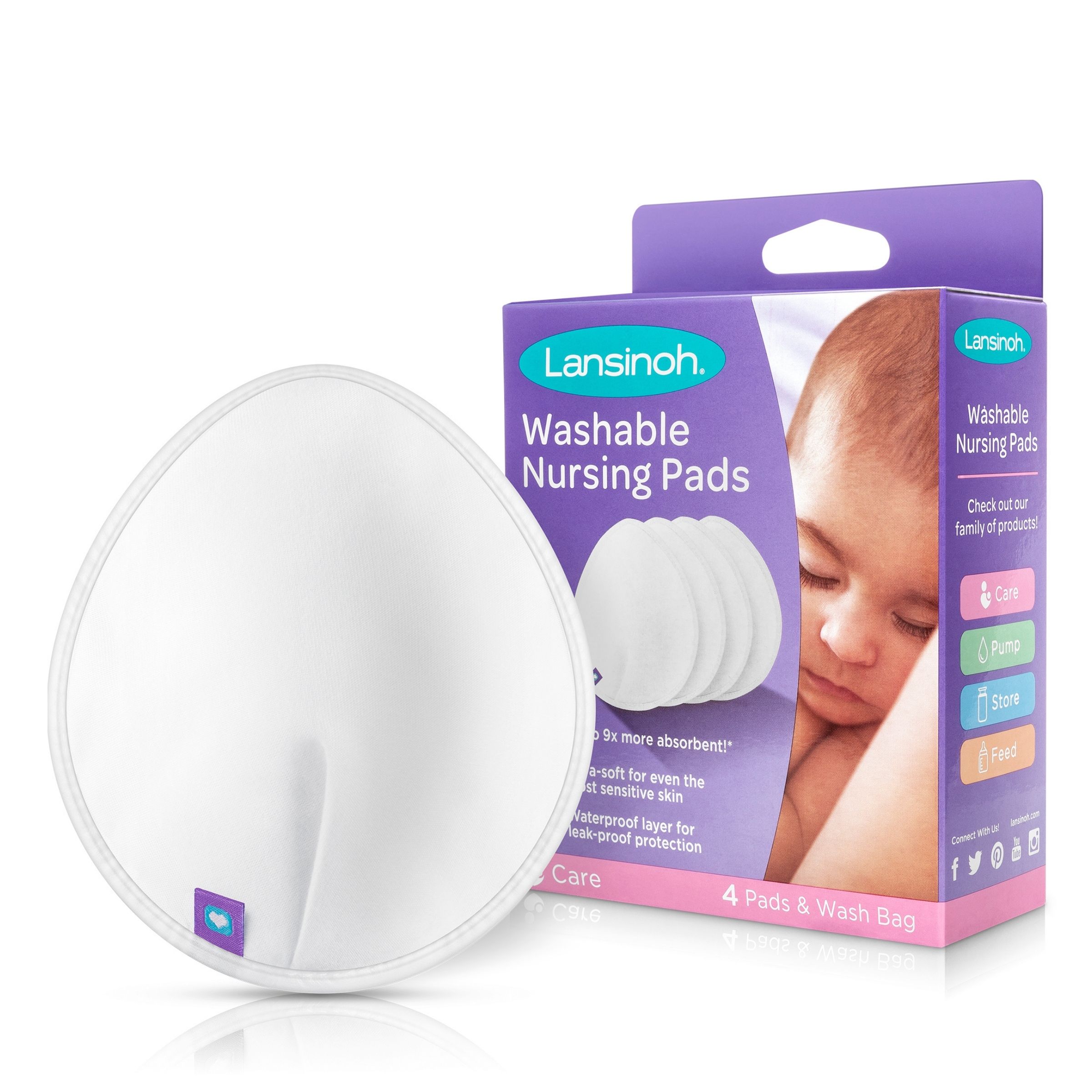 Lansinoh perivi jastučići za dojilje