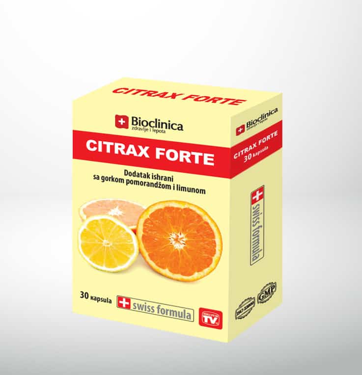 Bioclinica Citrax Forte kapsule a30, rok: 02/26