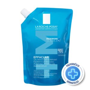 La Roche-Posay Effaclar gel za čišćenje lica 400 ml REFILL 30% PROMO