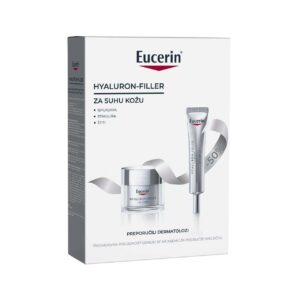 Eucerin Hyaluron-Filler set Dnevna krema za suhu kožu SPF15 50 ml + Oko očiju SPF15 15 ml