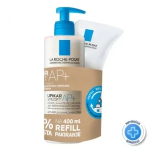 LA ROCHE POSAY Lipikar Syndet 400ml+Refill 400ml Promo