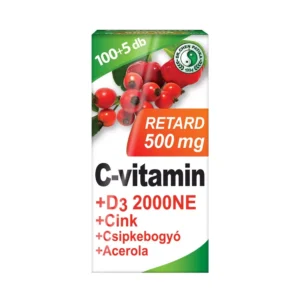Jutavit C vitamin 500mg + D3 +cink+šipurak+ acerola tablete sa produženim oslobađanjem