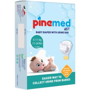 Pinemed Pelene Za Bebe Sa Kesom Za Urin 2 Komada M (5-11 Kg)