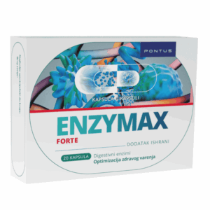 Enzymax Forte probavni enzimi kapsule a20