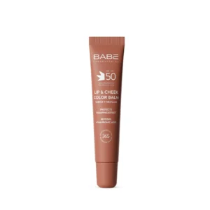BABÉ LIP & CHEEK COLOR BALM SPF50 15 ml – MOCHA