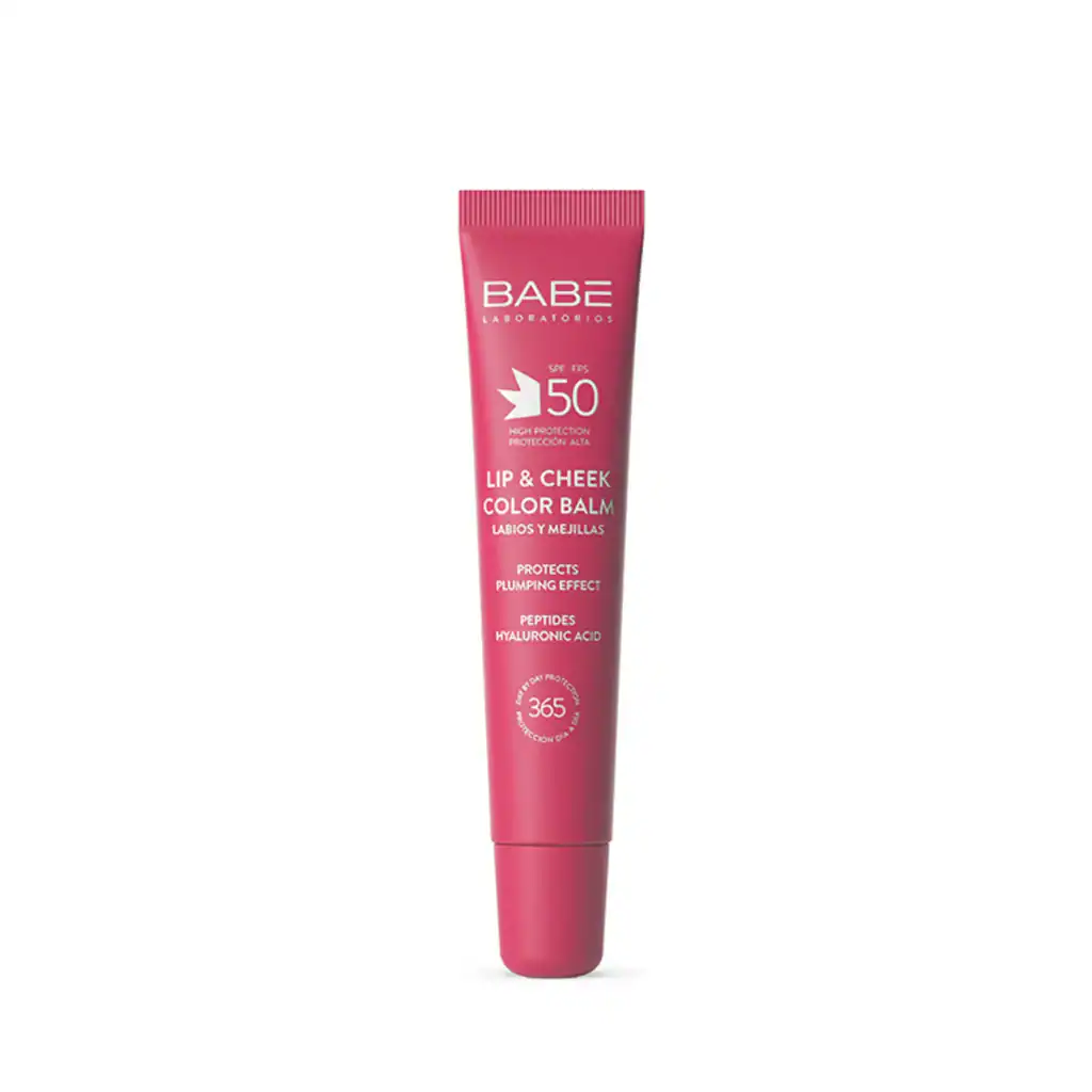 BABÉ LIP & CHEEK COLOR BALM SPF50 15 ml – VELVET