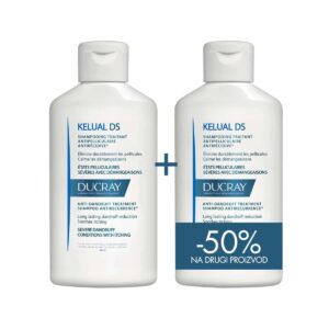Ducray Kelual DS šampon DUO, 2×100 ml