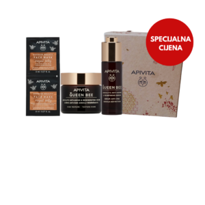 Apivita set Queen bee serum 30ml + Rich krema 50ml + maska matična mliječ 2x8ml