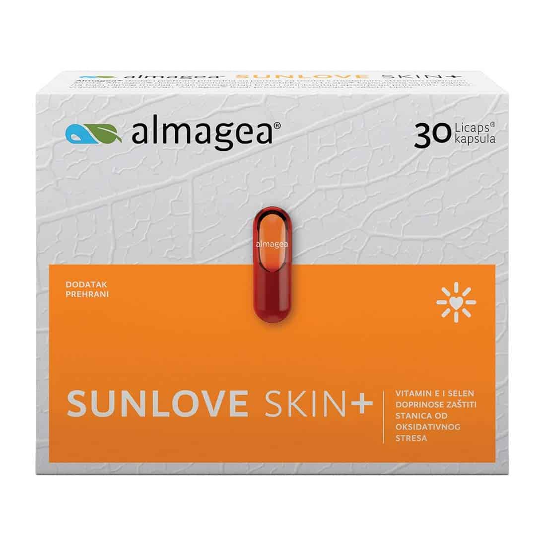 Almagea Sunlove Skin+ 30 kapsula