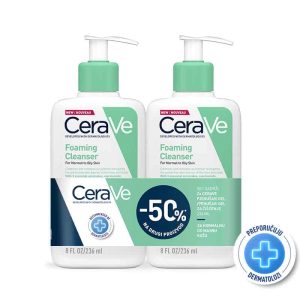 CeraVe PROMO Set Pjenušavi gel za čišćenje 236 ml x 2