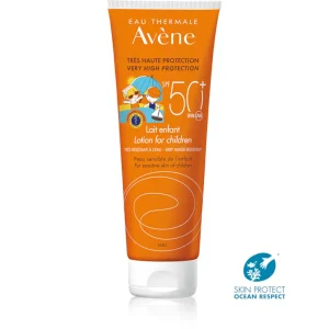 AvĆØne SUN djeÄje mlijeko za zaÅ”titu od sunca SPF50+ 250 ml
