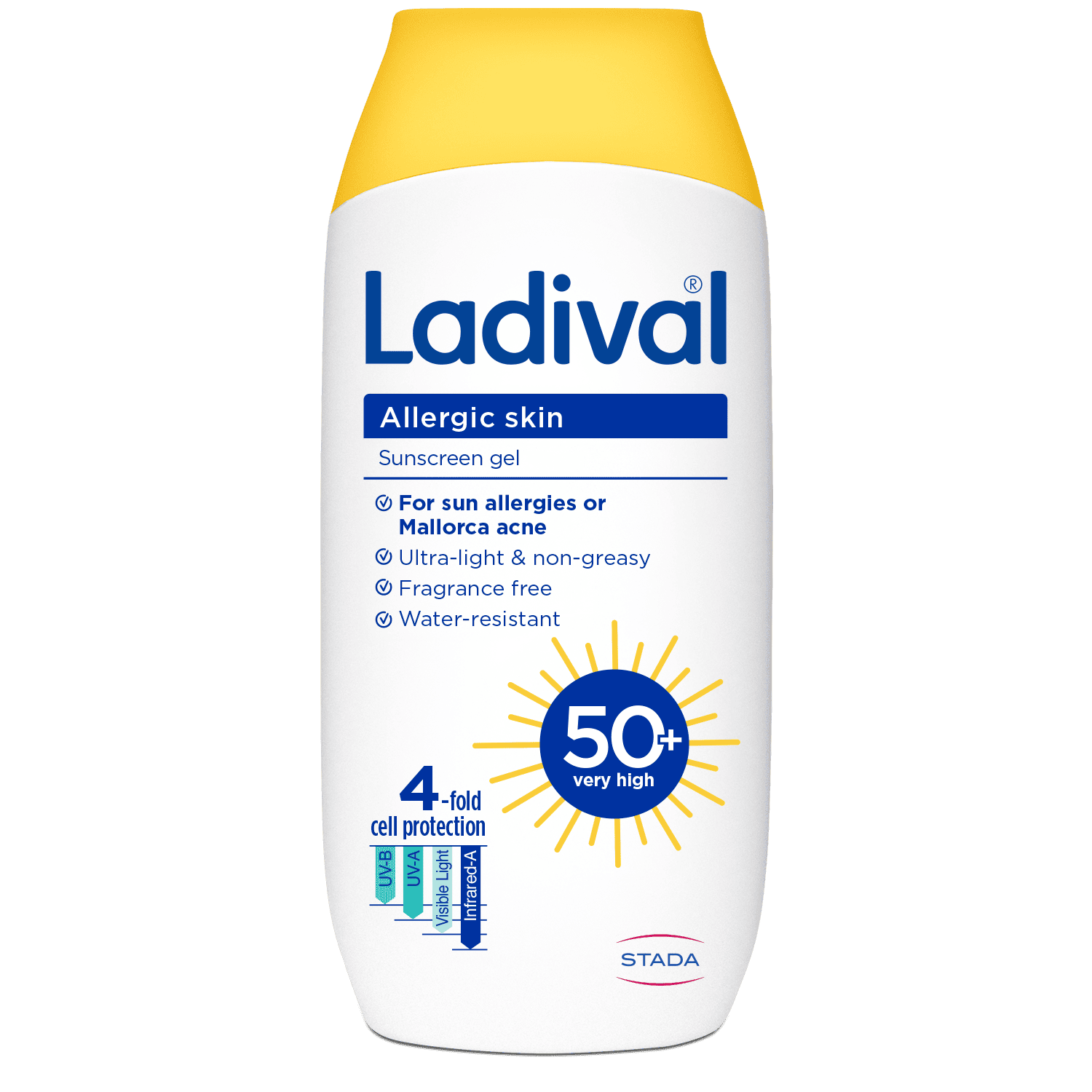 Ladival Gel za kožu sklonu alergiji SPF50+ 200 ml