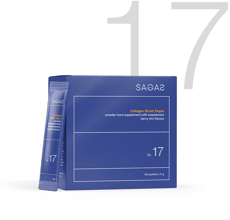 Sagas Rc 17 Collagen Boost Vegan veganski kolagen u prahu 30 vrećica