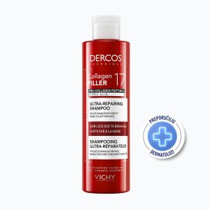 Vichy Dercos Collagen 17 Filler Ultra Repairing Ultra obnavljajući šampon 200 ml