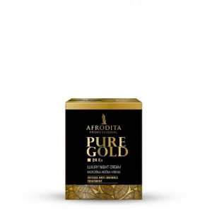 AFRODITA - PURE GOLD 24 Ka Luksuzna noćna krema