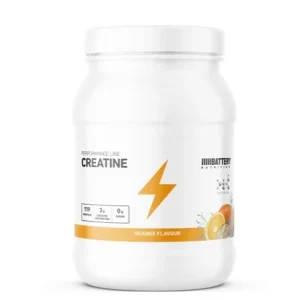 Battery Creatine, 500g, kreatin, okus narandže